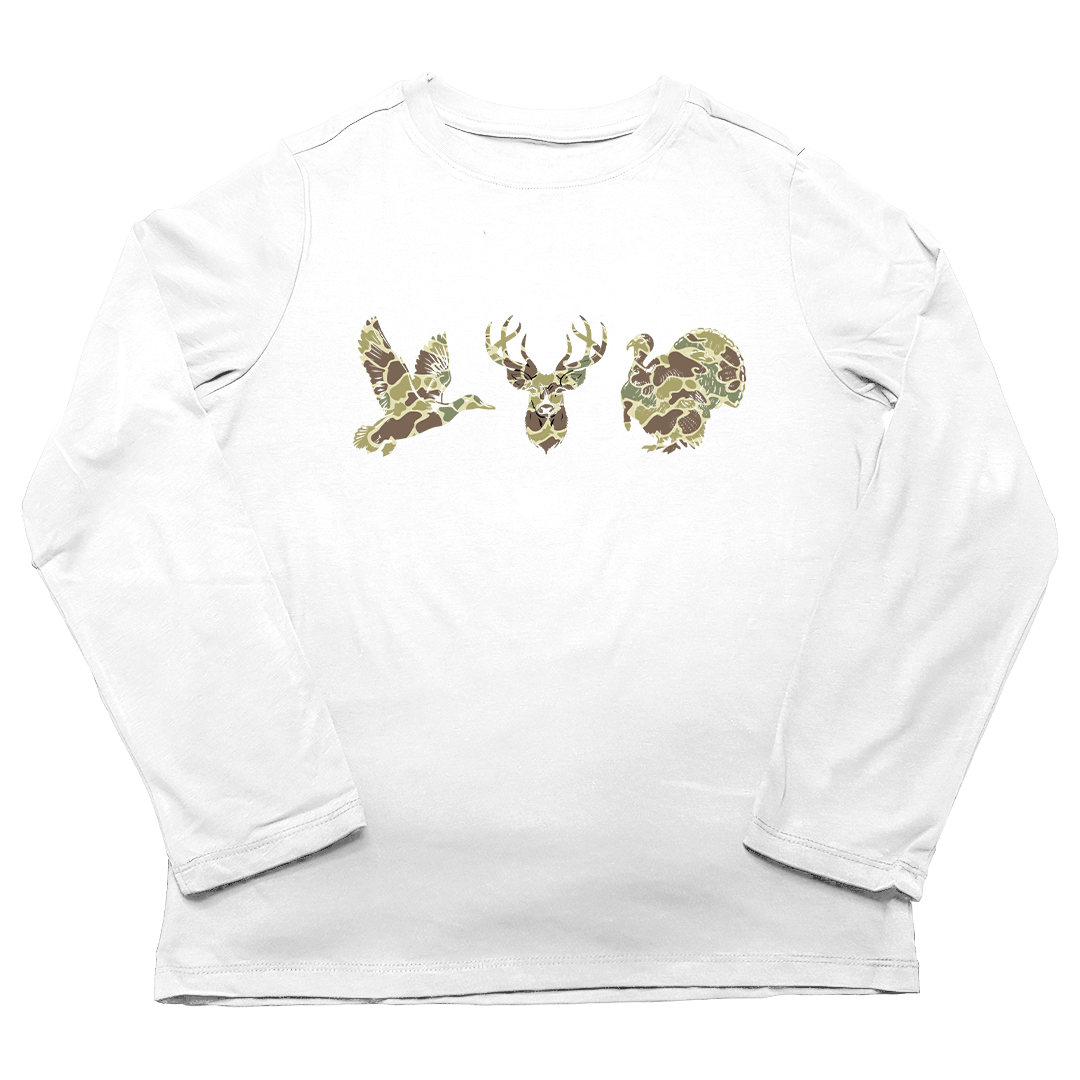 Hidden Game Adult Long Sleeve Tee - Muddy Boots Clothing - Long Sleeve Tee