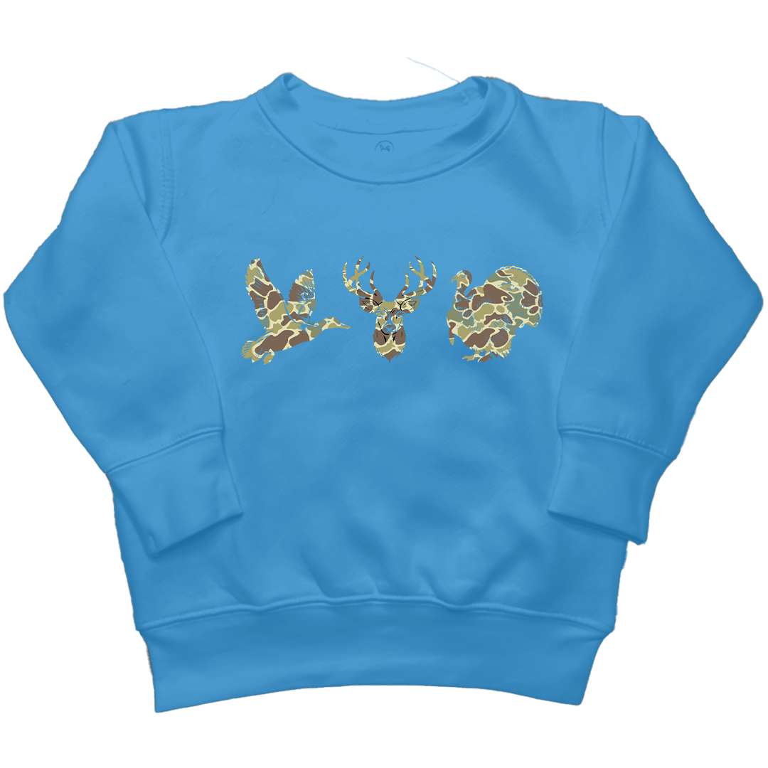 Hidden Game Kids Crew Neck Sweatshirt - Muddy Boots Clothing - Crew Neck Sweatshirt