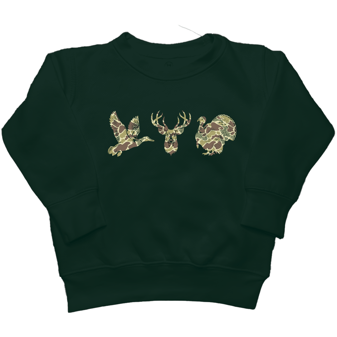 Hidden Game Kids Crew Neck Sweatshirt - Muddy Boots Clothing - Crew Neck Sweatshirt