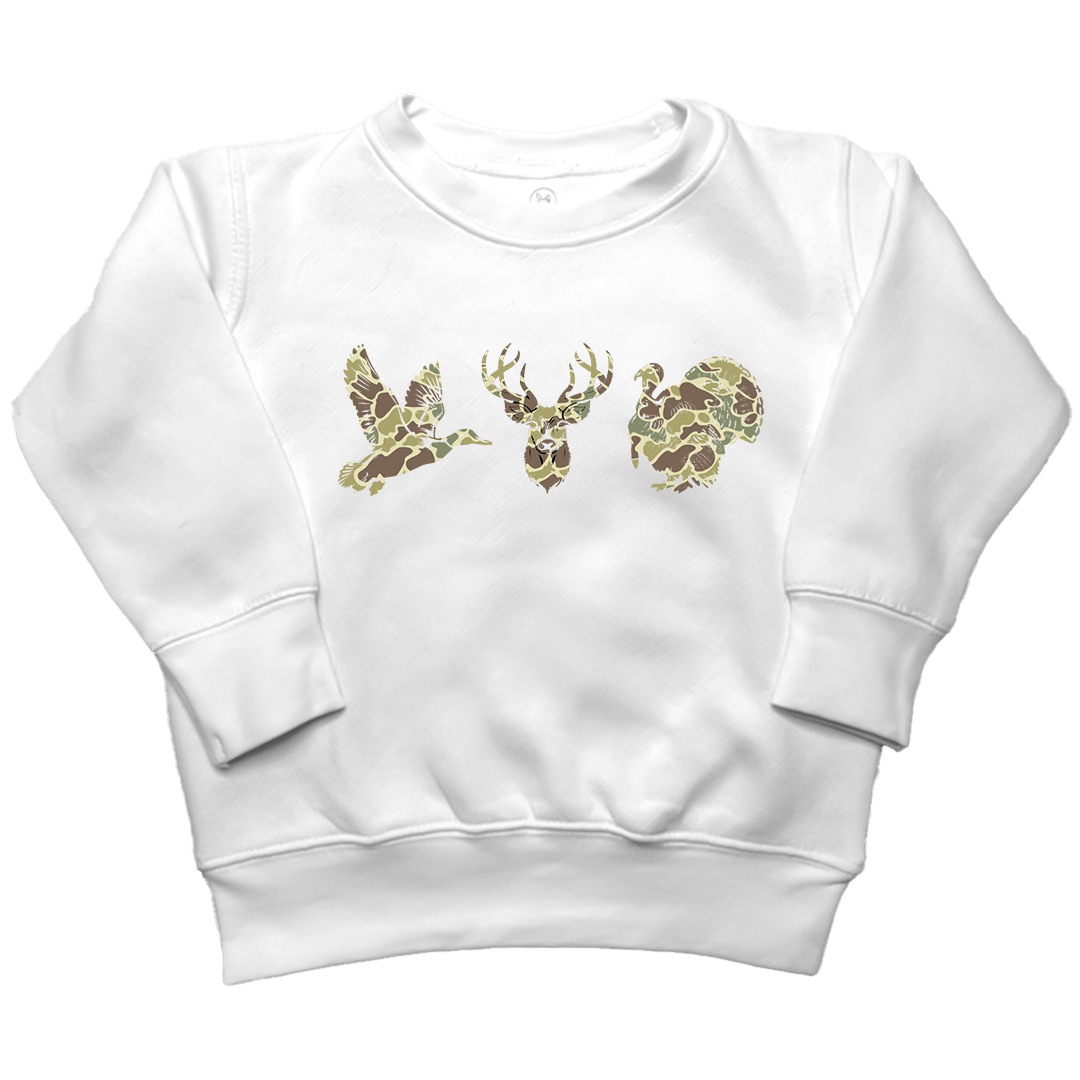 Hidden Game Kids Crew Neck Sweatshirt - Muddy Boots Clothing - Crew Neck Sweatshirt