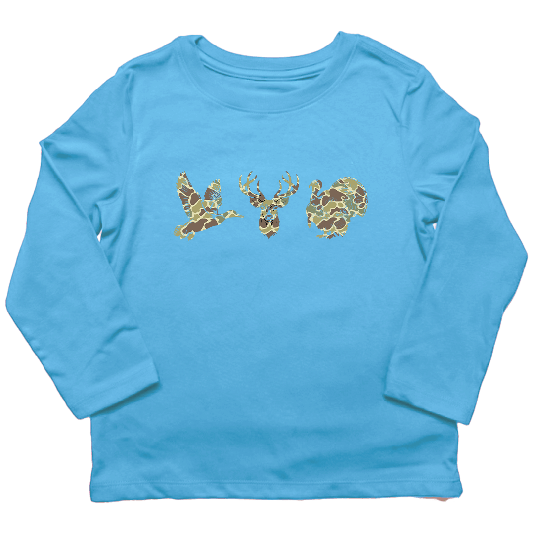 Hidden Game Kids Long Sleeve Tee - Muddy Boots Clothing - Long Sleeve Tee