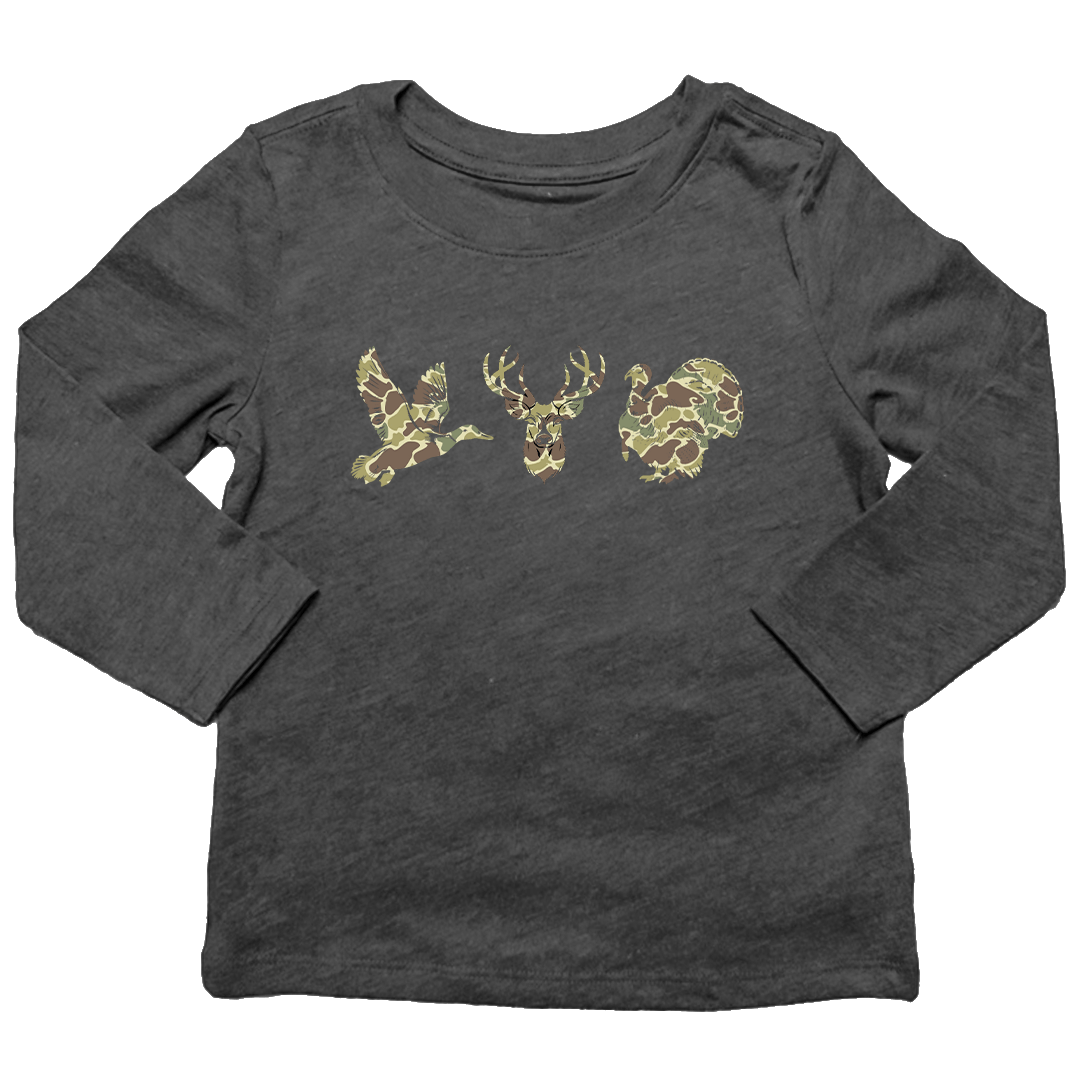 Hidden Game Kids Long Sleeve Tee - Muddy Boots Clothing - Long Sleeve Tee