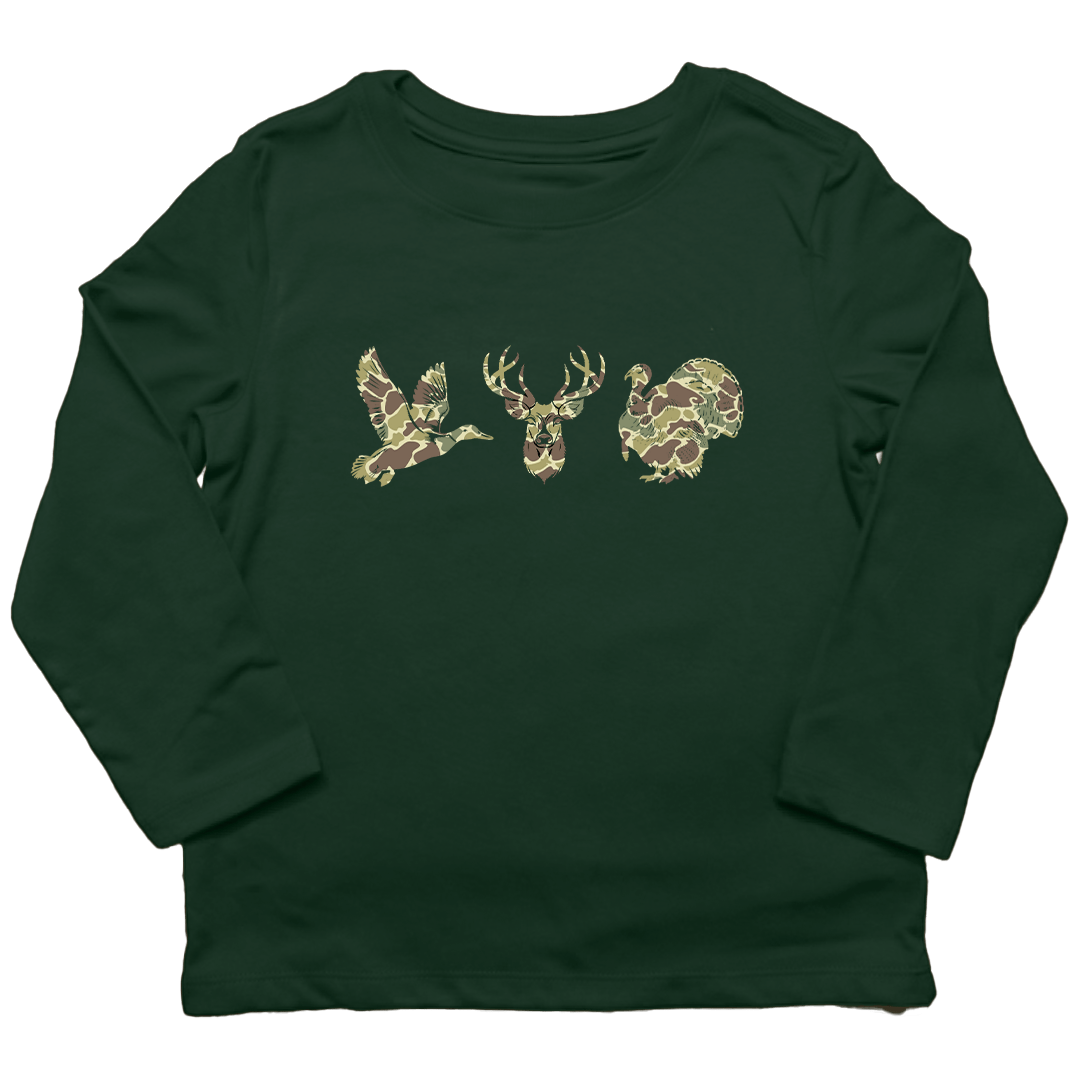 Hidden Game Kids Long Sleeve Tee - Muddy Boots Clothing - Long Sleeve Tee