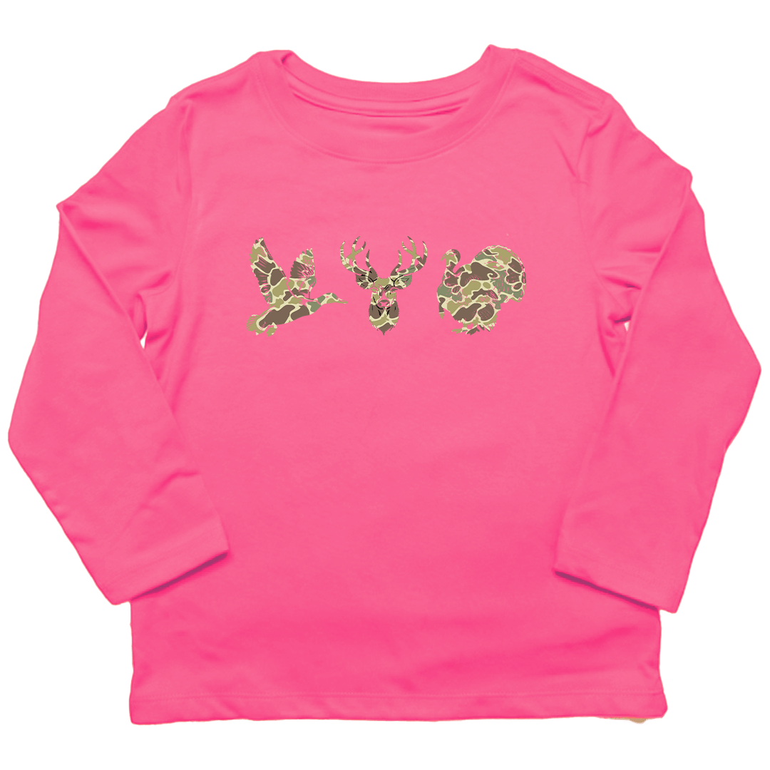 Hidden Game Kids Long Sleeve Tee - Muddy Boots Clothing - Long Sleeve Tee