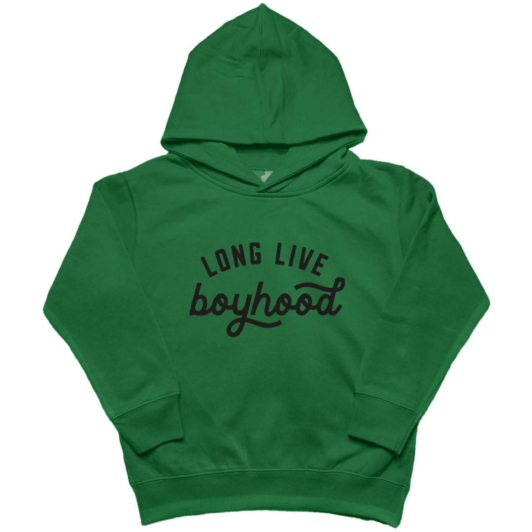 Long Live Boyhood Kids Hoodie - Muddy Boots Clothing - Hoodie