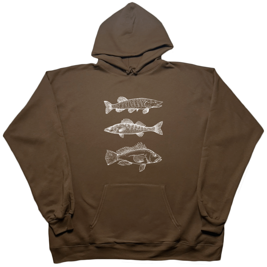 Midwest Fish Adult Hoodie - Muddy Boots Clothing - Hoodie