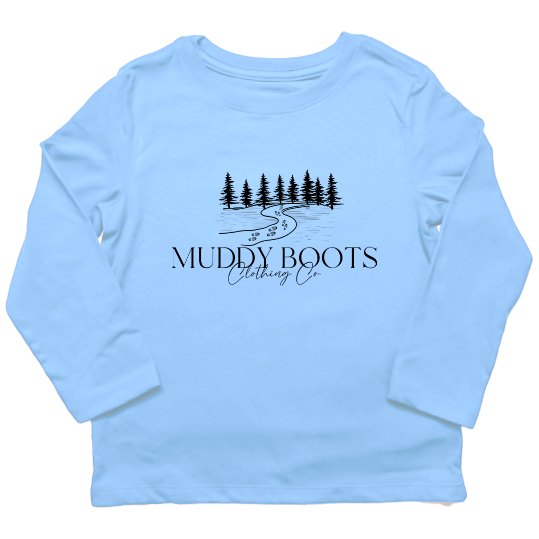 Muddy Boots Toddler Long Sleeve Tee - Muddy Boots Clothing - Long Sleeve Tee