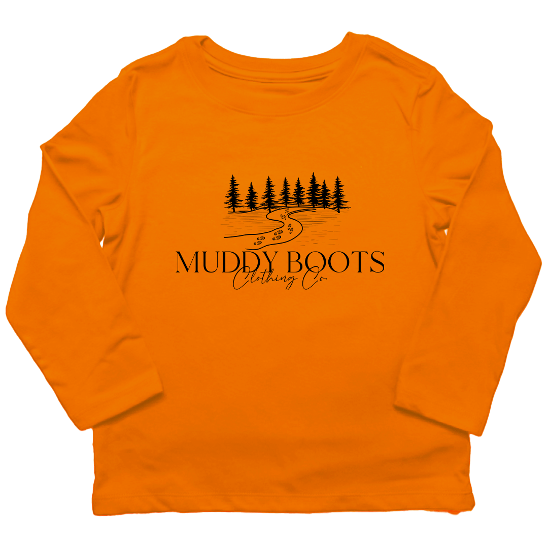 Muddy Boots Toddler Long Sleeve Tee - Muddy Boots Clothing - Long Sleeve Tee