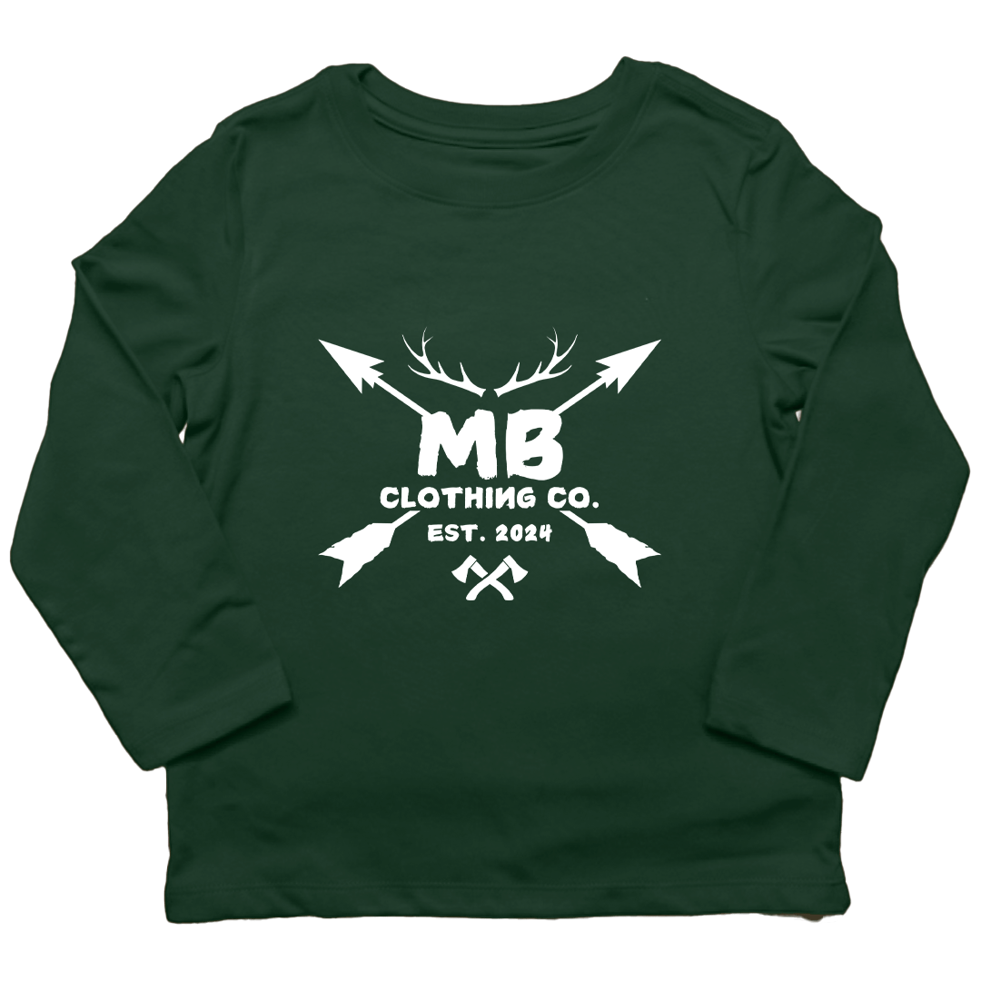 Muddy Hunting Kids Long Sleeve Tee - Muddy Boots Clothing - Long Sleeve Tee
