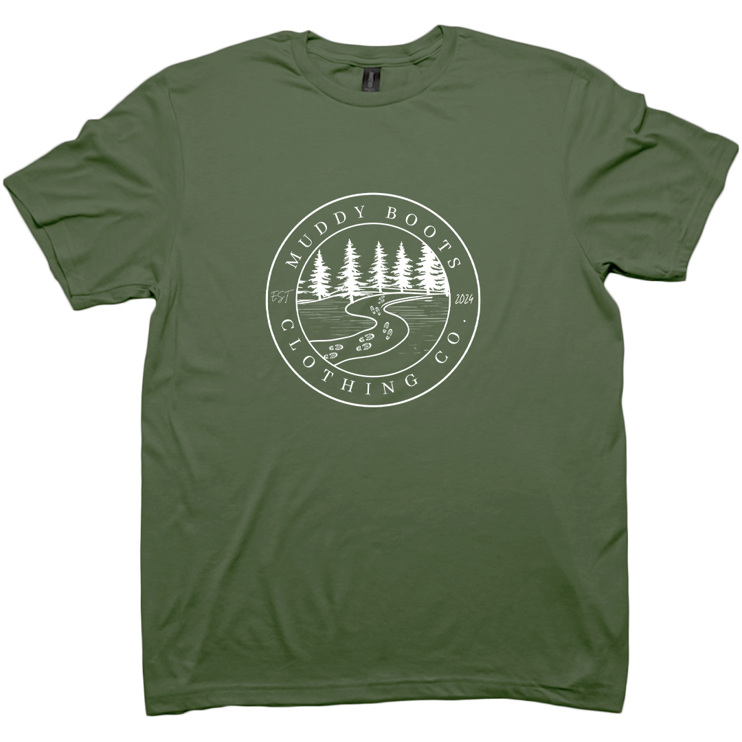 Muddy Trails Adult Tee - Muddy Boots Clothing - T-Shirt