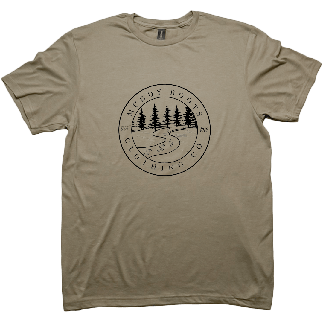 Muddy Trails Adult Tee - Muddy Boots Clothing - T-Shirt
