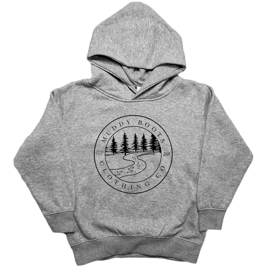 Muddy Trails Toddler Hoodie - Muddy Boots Clothing - Hoodie