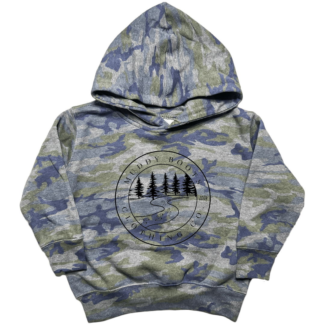 Muddy Trails Toddler Hoodie - Muddy Boots Clothing - Hoodie