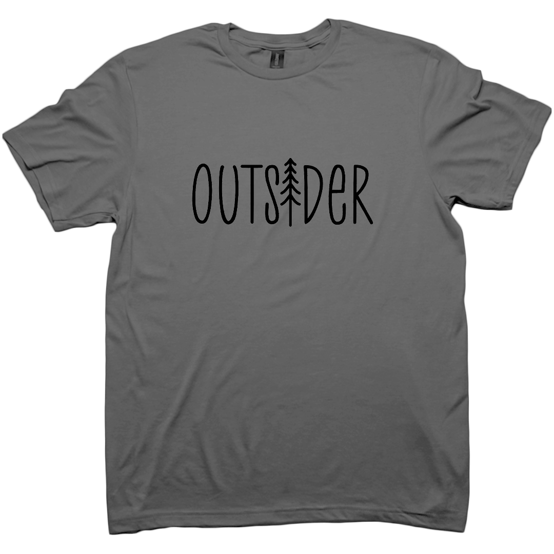 Outsider Adult Tee - Muddy Boots Clothing - T-Shirt