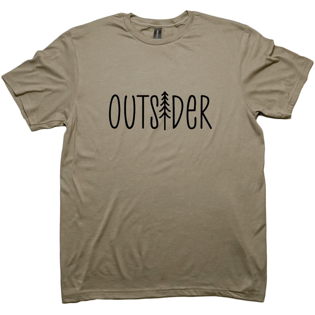 Outsider Adult Tee - Muddy Boots Clothing - T-Shirt