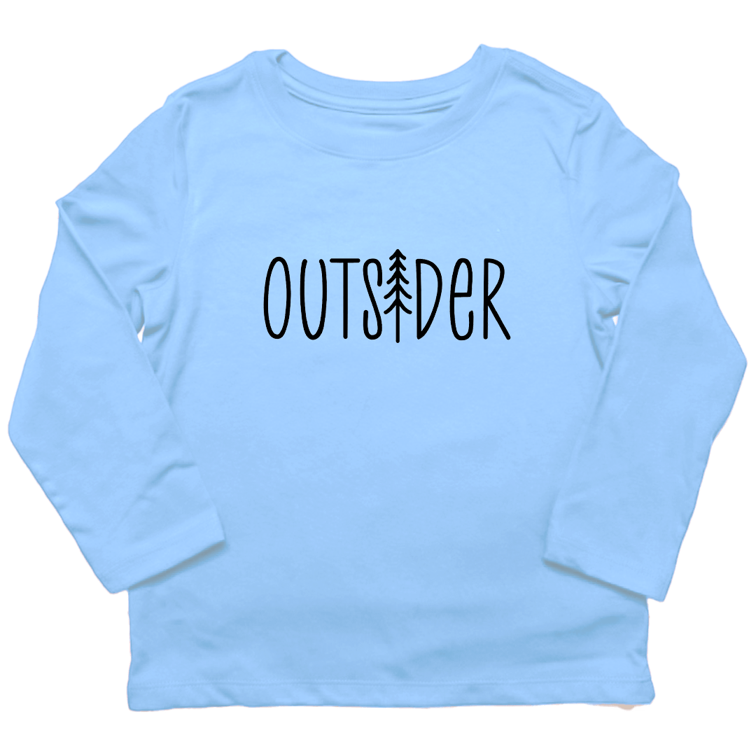 Outsider Toddler Long Sleeve Tee - Muddy Boots Clothing - Long Sleeve Tee