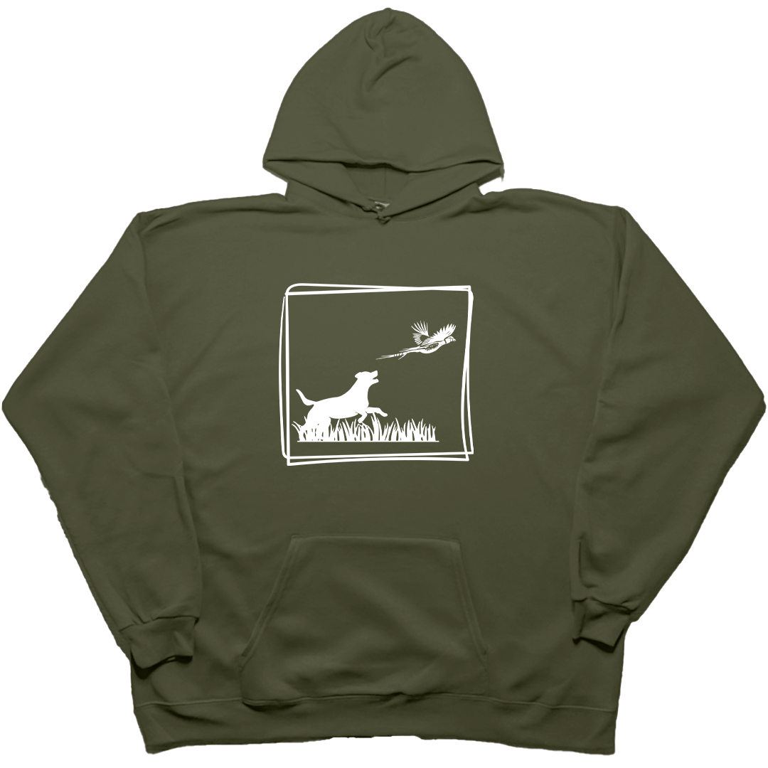 Pheasant Flush Adult Hoodie - Muddy Boots Clothing - Hoodie