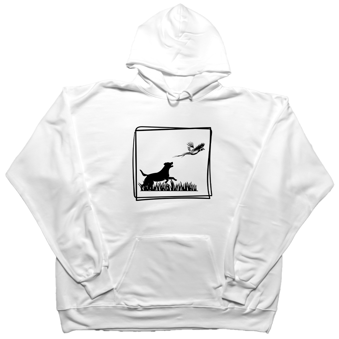 Pheasant Flush Adult Hoodie - Muddy Boots Clothing - Hoodie