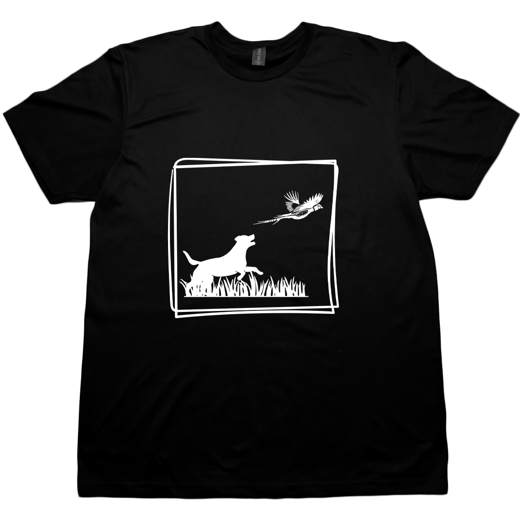 Pheasant Flush Adult Tee - Muddy Boots Clothing - T-Shirt