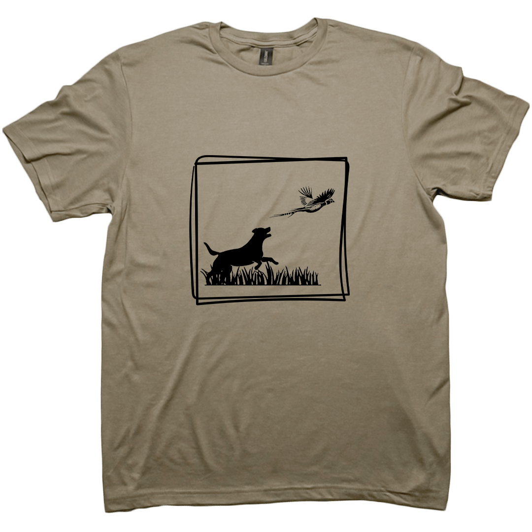 Pheasant Flush Adult Tee - Muddy Boots Clothing - T-Shirt