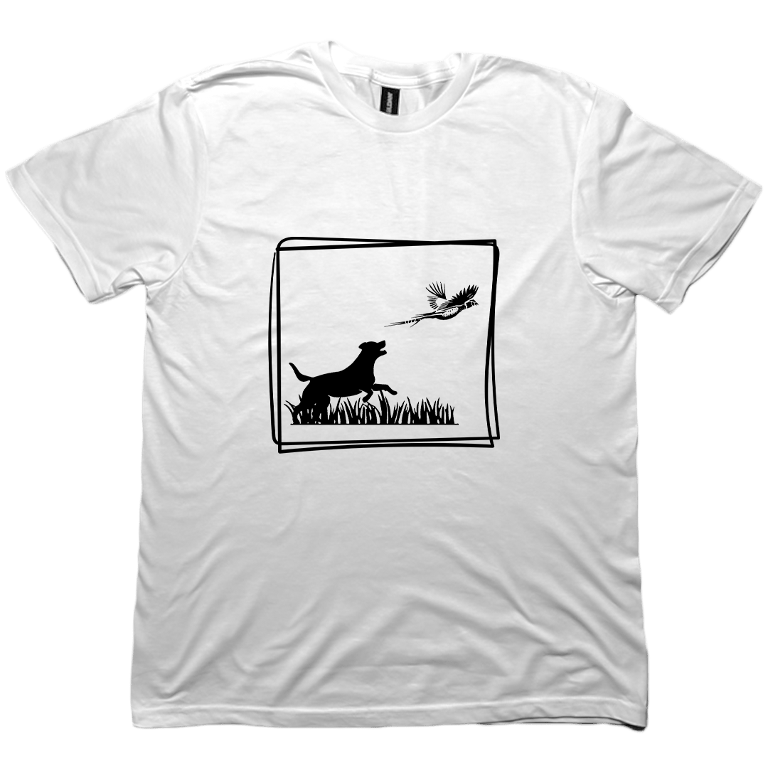 Pheasant Flush Adult Tee - Muddy Boots Clothing - T-Shirt