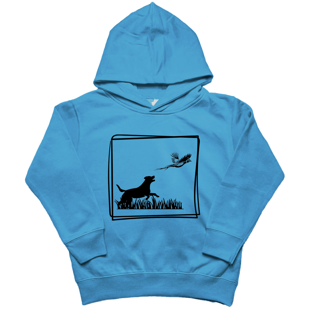 Pheasant Flush Kids Hoodie - Muddy Boots Clothing - Hoodie