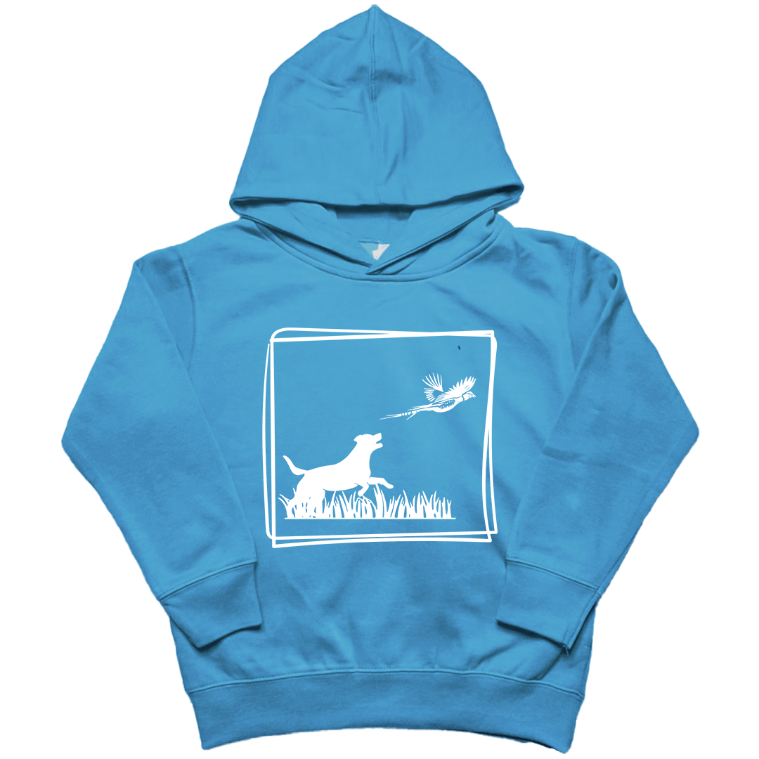 Pheasant Flush Kids Hoodie - Muddy Boots Clothing - Hoodie