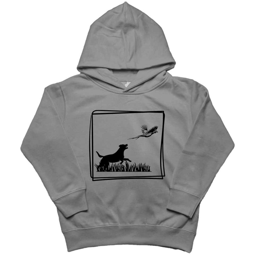 Pheasant Flush Kids Hoodie - Muddy Boots Clothing - Hoodie