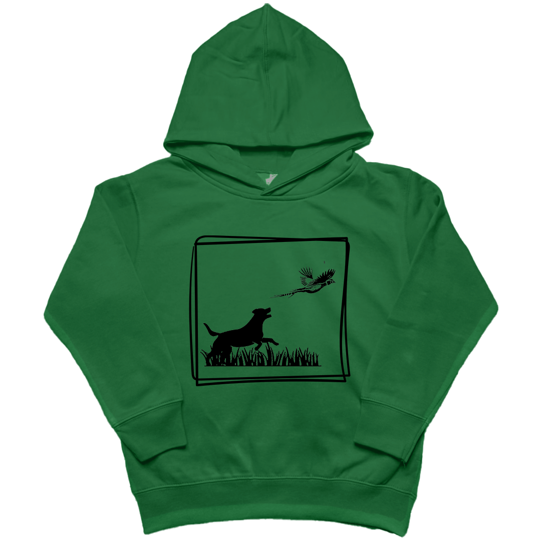 Pheasant Flush Kids Hoodie - Muddy Boots Clothing - Hoodie