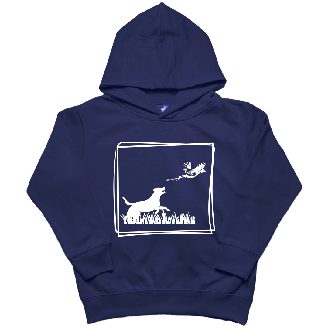 Pheasant Flush Kids Hoodie - Muddy Boots Clothing - Hoodie