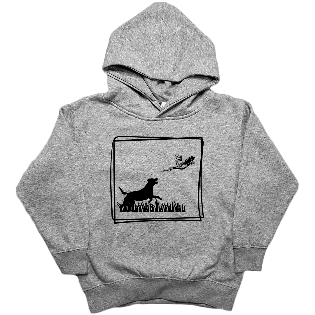 Pheasant Flush Toddler Hoodie - Muddy Boots Clothing - Hoodie