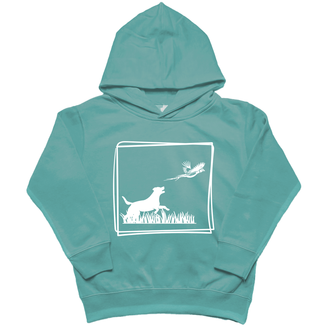 Pheasant Flush Toddler Hoodie - Muddy Boots Clothing - Hoodie