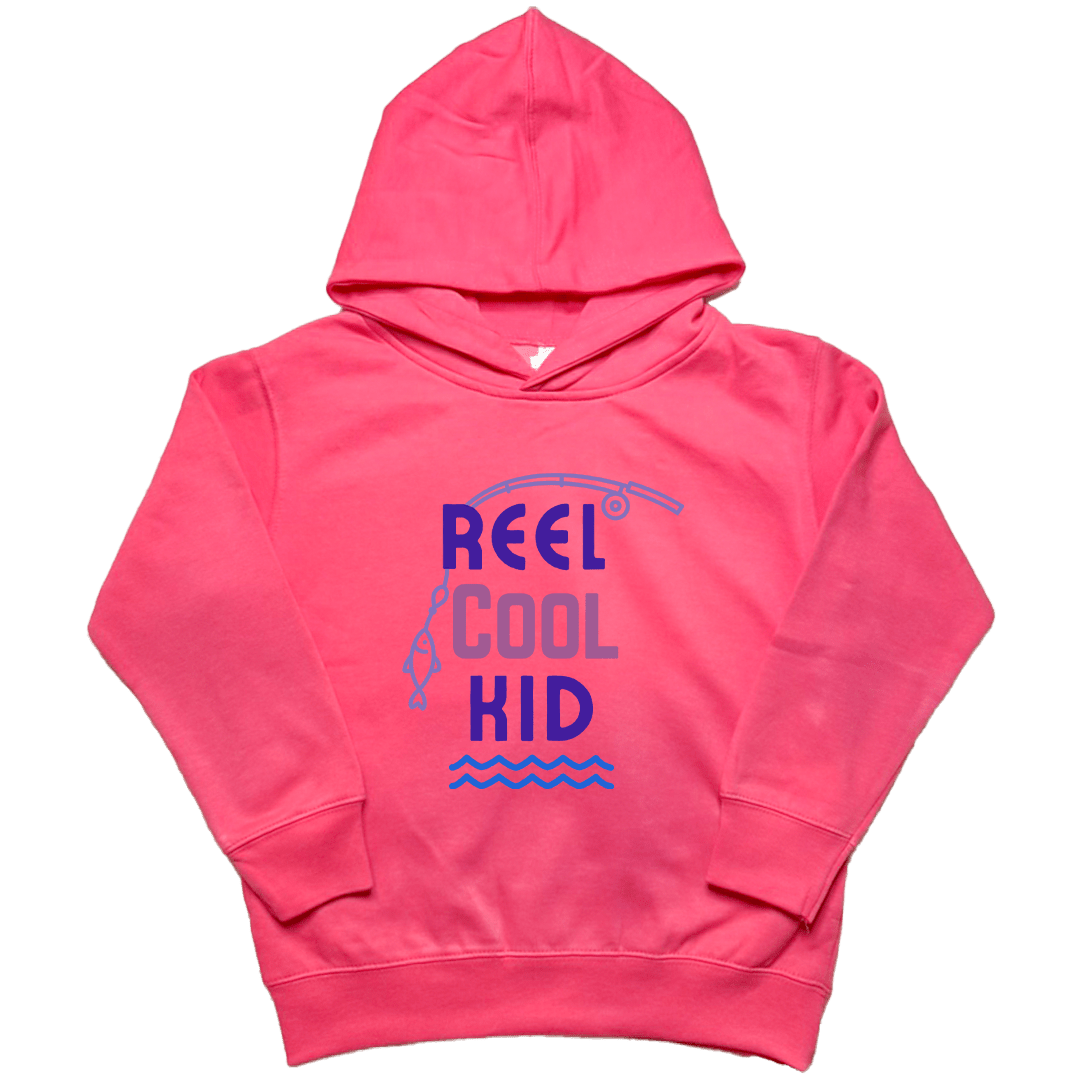 Reel Cool Kid Toddler Hoodie - Muddy Boots Clothing - Hoodie