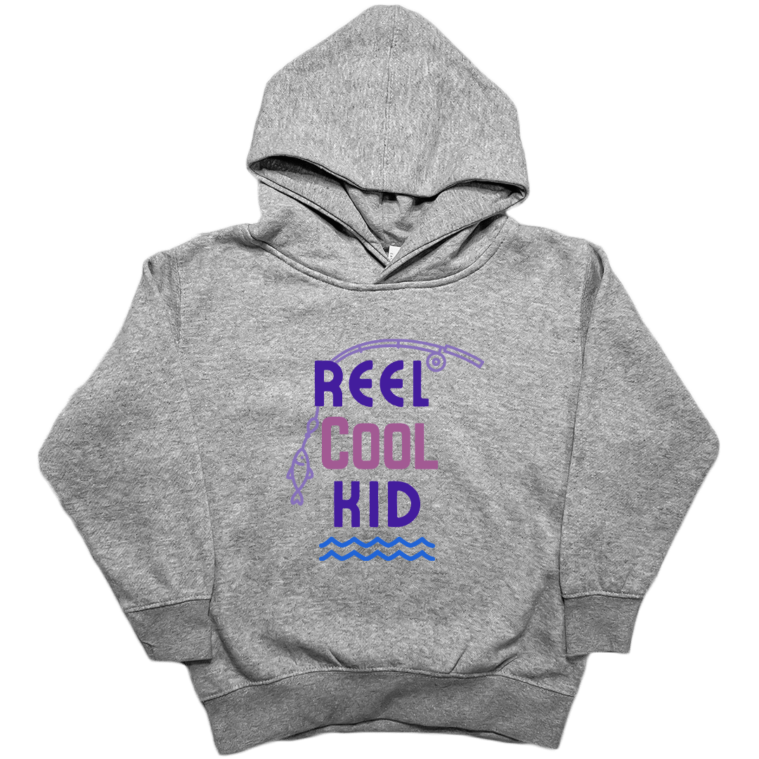 Reel Cool Kid Toddler Hoodie - Muddy Boots Clothing - Hoodie
