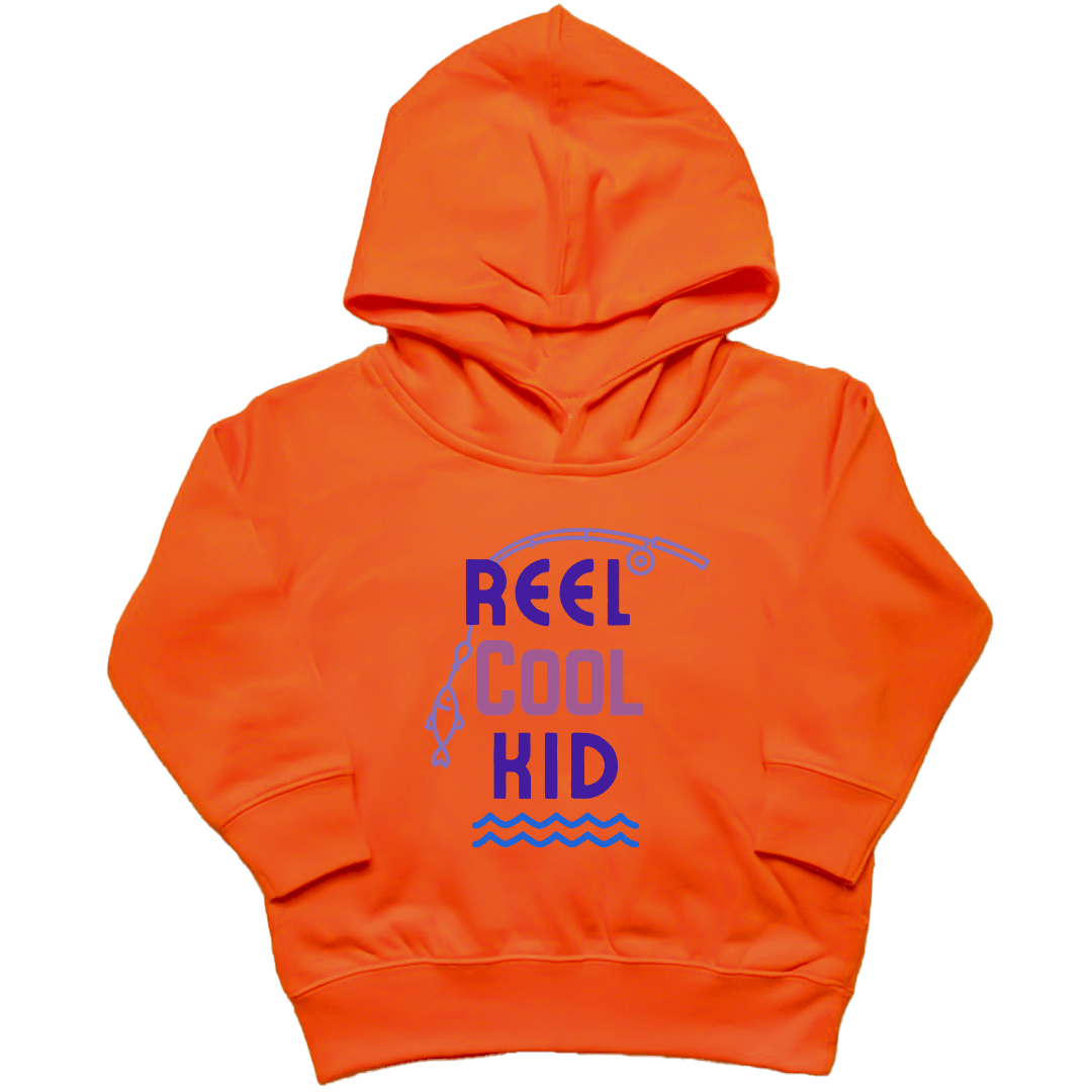 Reel Cool Kid Toddler Hoodie - Muddy Boots Clothing - Hoodie