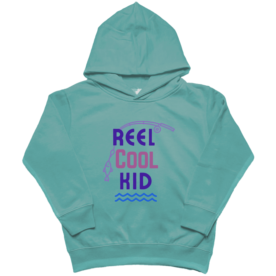 Reel Cool Kid Toddler Hoodie - Muddy Boots Clothing - Hoodie