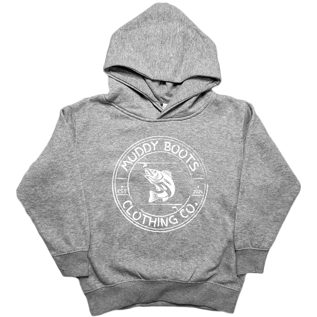 Rod Bending Toddler Hoodie - Muddy Boots Clothing - Hoodie