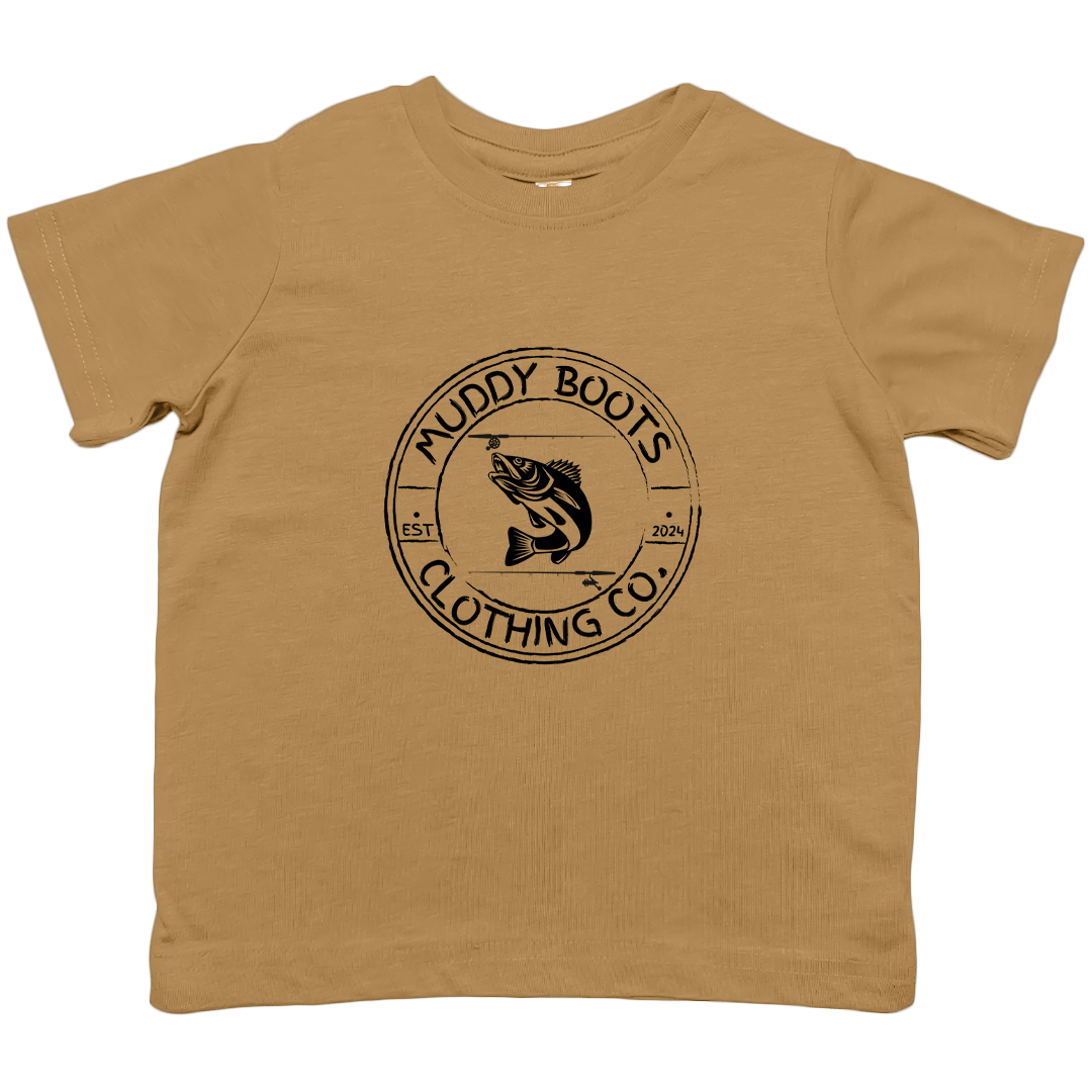 Rod Bending Toddler Tee - Muddy Boots Clothing - T-Shirt