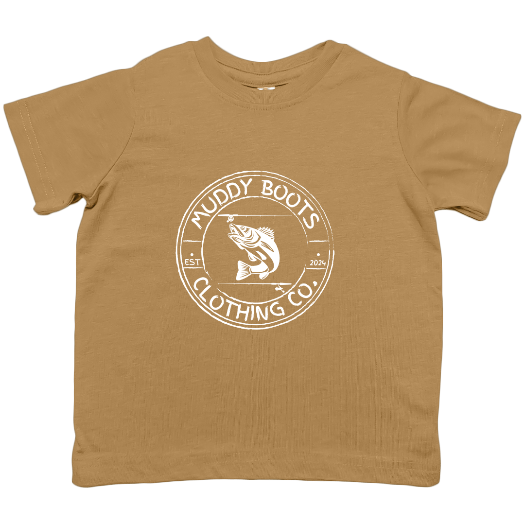 Rod Bending Toddler Tee - Muddy Boots Clothing - T-Shirt