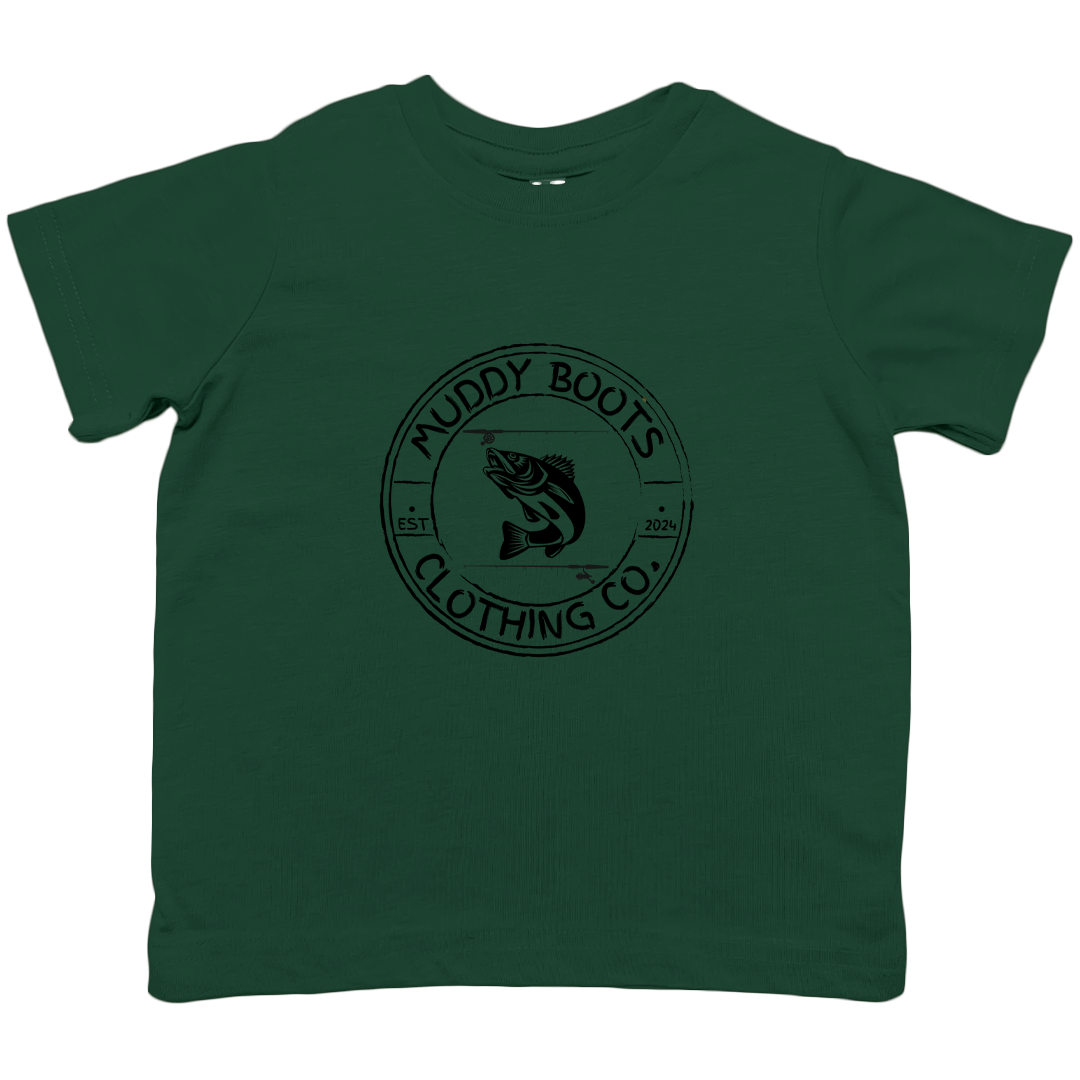 Rod Bending Toddler Tee - Muddy Boots Clothing - T-Shirt