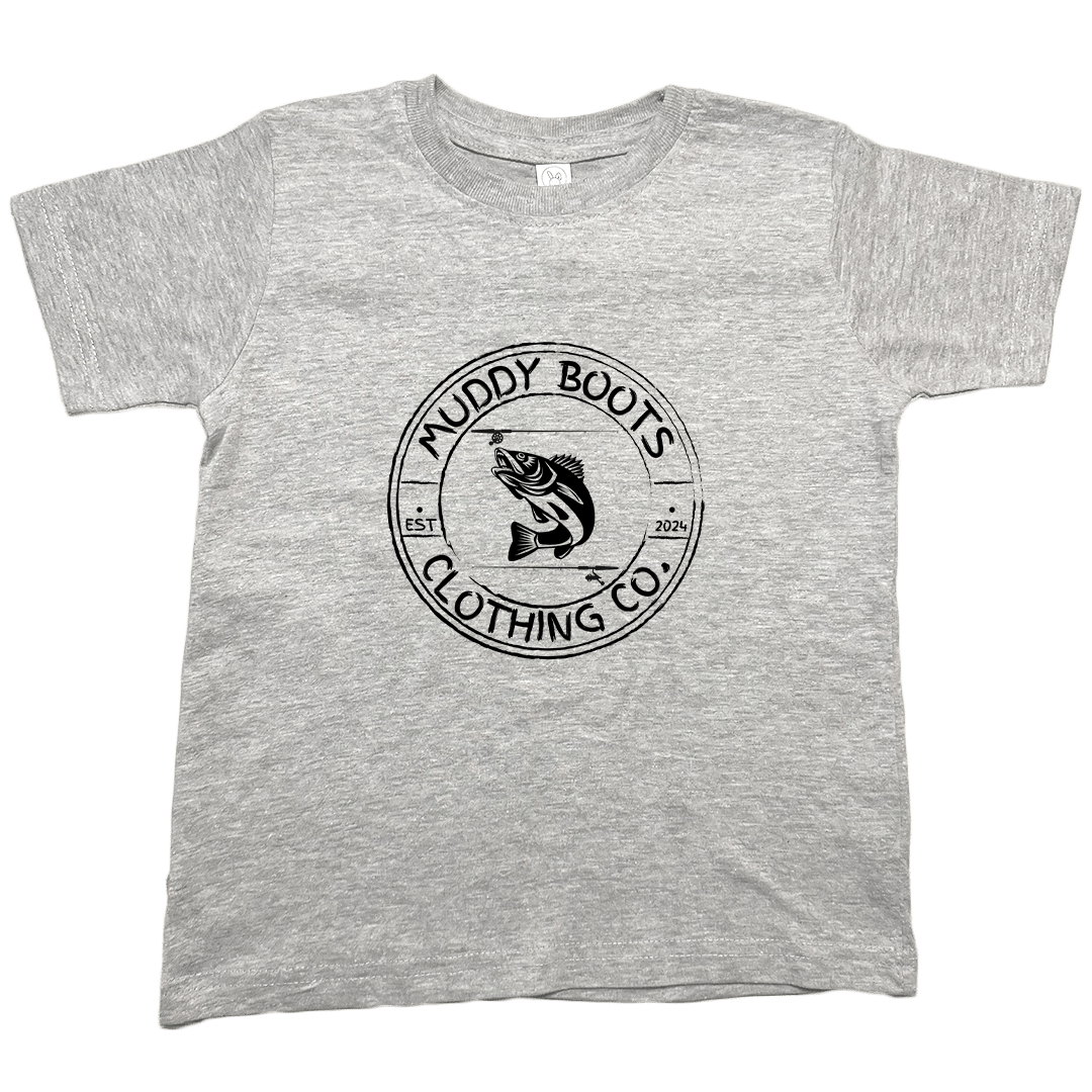 Rod Bending Toddler Tee - Muddy Boots Clothing - T-Shirt