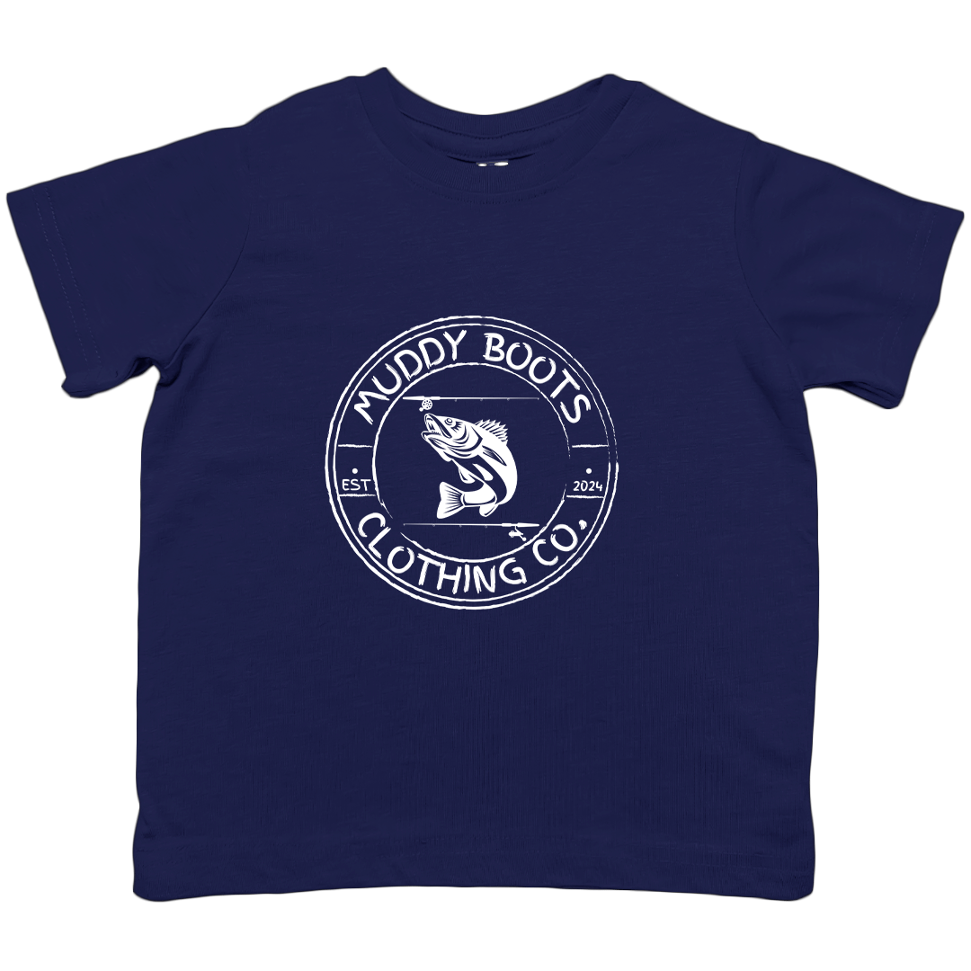 Rod Bending Toddler Tee - Muddy Boots Clothing - T-Shirt