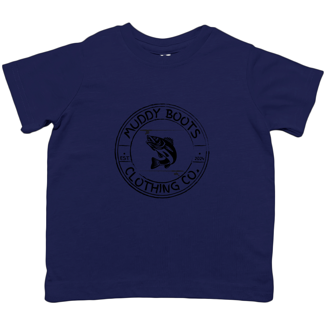 Rod Bending Toddler Tee - Muddy Boots Clothing - T-Shirt