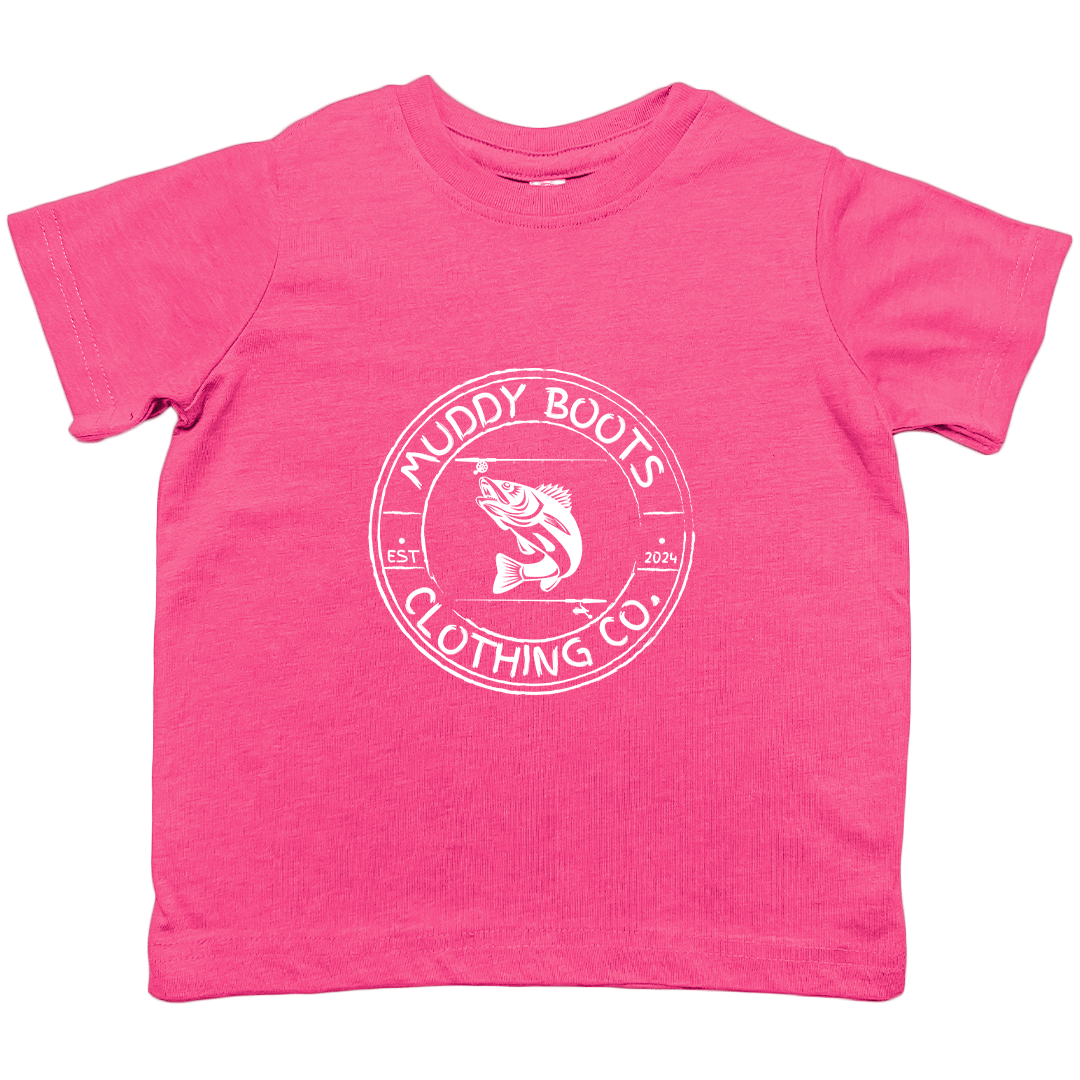 Rod Bending Toddler Tee - Muddy Boots Clothing - T-Shirt