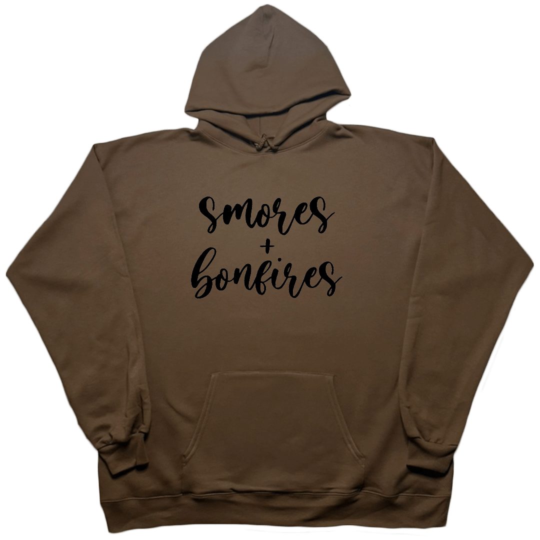 S'mores And Bonfires Adult Hoodie - Muddy Boots Clothing - Hoodie