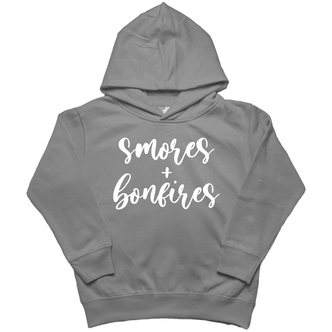 S'mores and Bonfires Toddler Hoodie - Muddy Boots Clothing - Hoodie