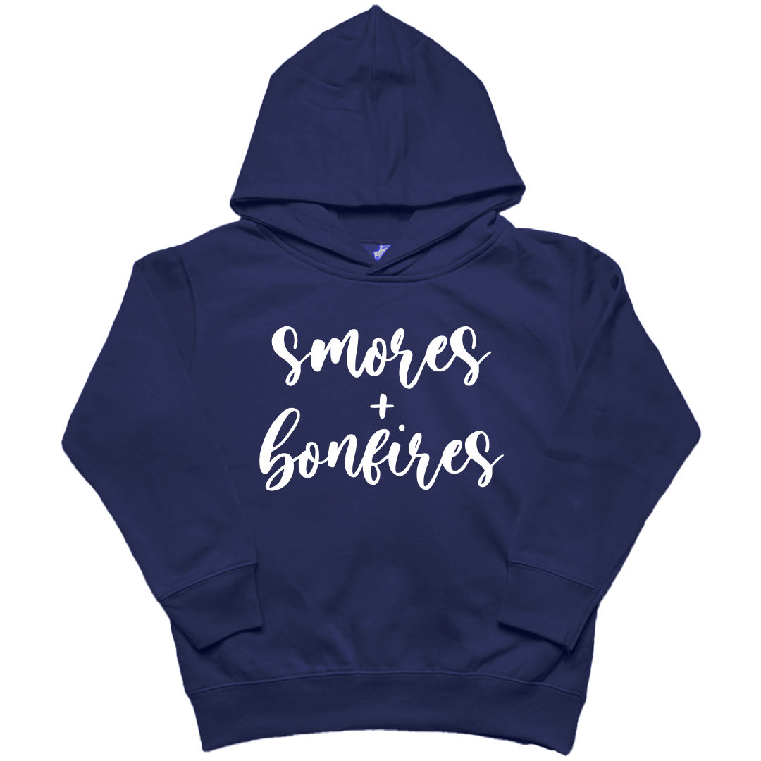 S'mores and Bonfires Toddler Hoodie - Muddy Boots Clothing - Hoodie