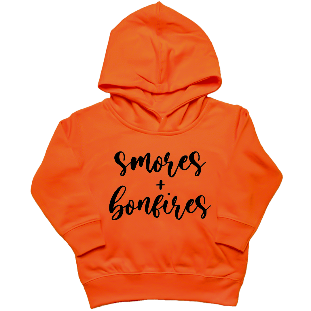 S'mores and Bonfires Toddler Hoodie - Muddy Boots Clothing - Hoodie