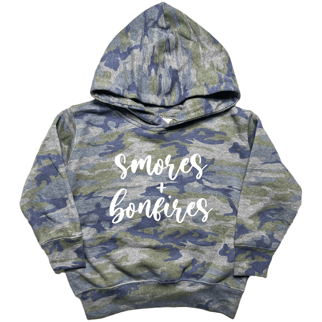 S'mores and Bonfires Toddler Hoodie - Muddy Boots Clothing - Hoodie