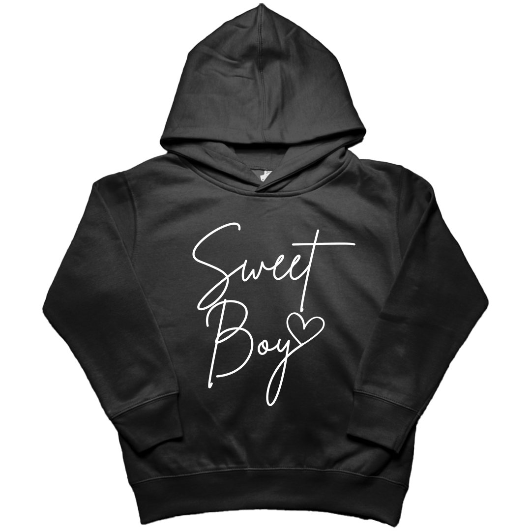 Sweet Boy Toddler Hoodie - Muddy Boots Clothing - Hoodie